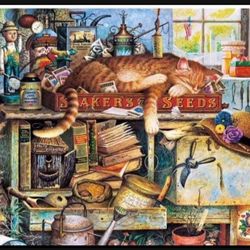 Heaven and Earth Designs Buffalo Games - Remington the Horticulturist Jigsaw Puzzle 🧩 