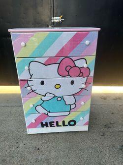 Hello kitty dresser available in cartoon