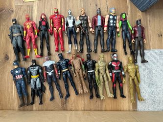 FREE super hero action figures
