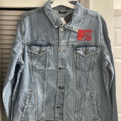 MTV Music Television Denim Jean Jacket