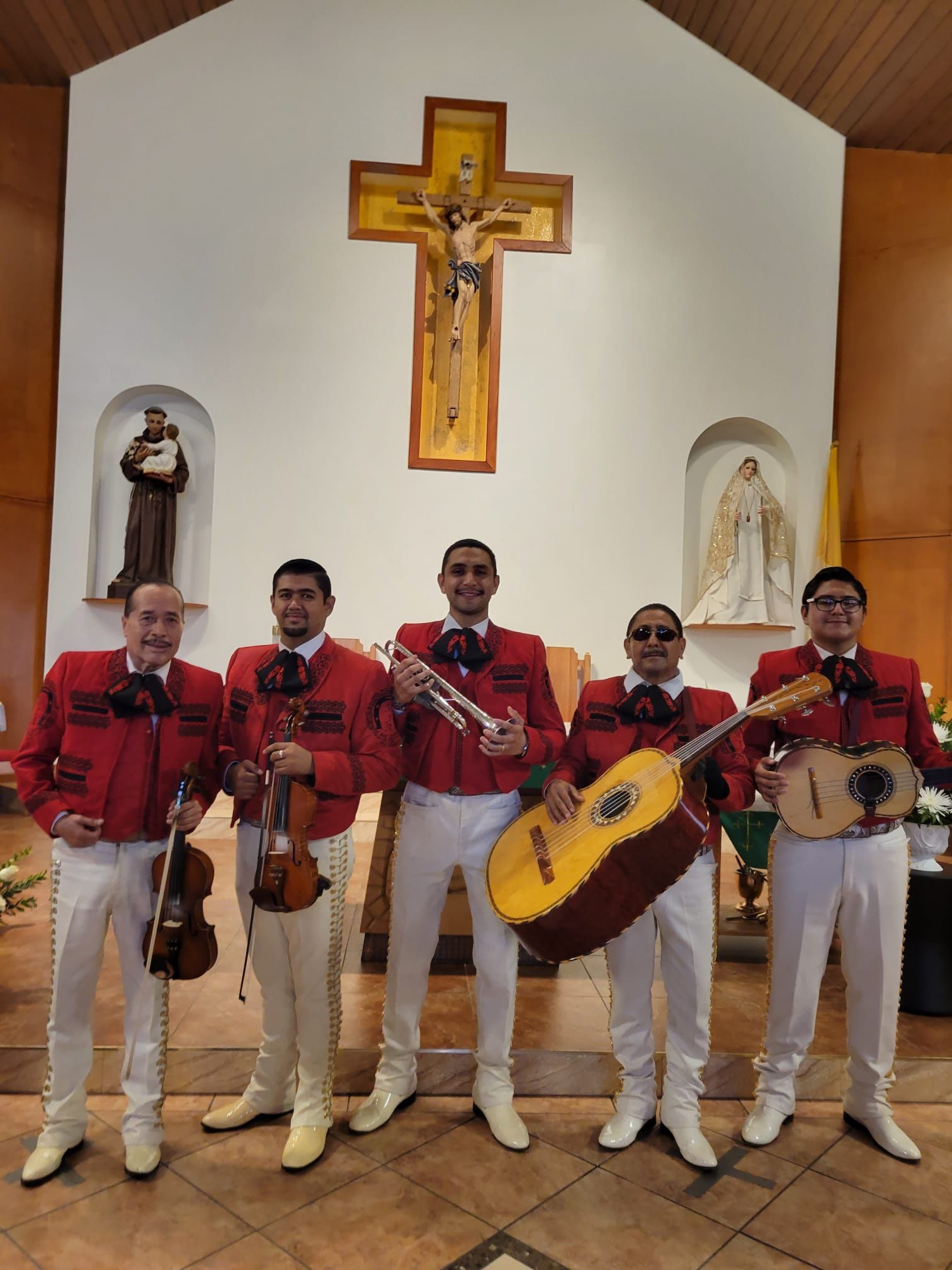 Mariachi Guitar, Violin, Trumpet