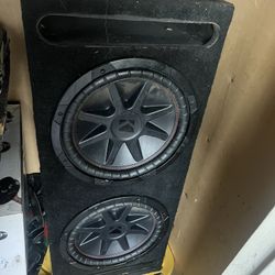 10 Inch Red Line Kickers Subwoofers