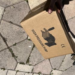 Pressure cleaner pump Pressure cleaner pump