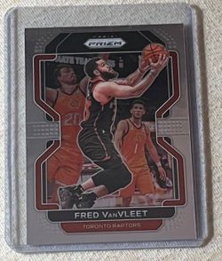 2021 Panini Prizm #232 Fred VanVleet Silver Toronto Raptors