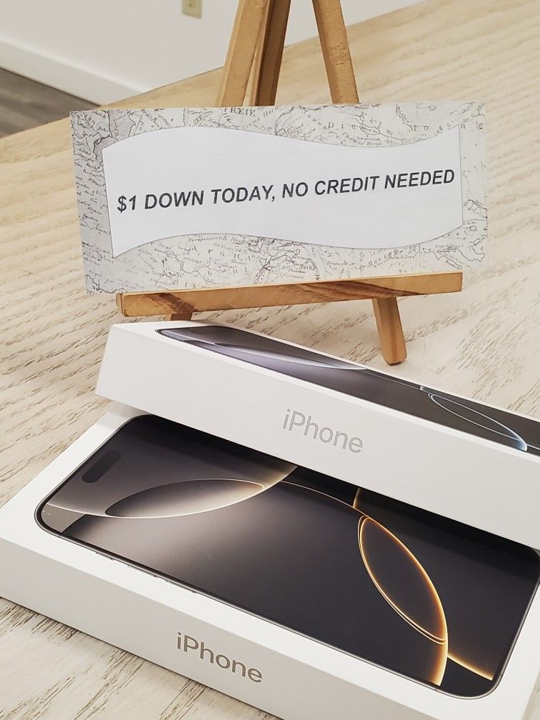 🚨 Save 350 Today – iPhone 16 Pro Max From Just $1 Down