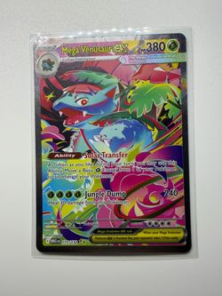 Mega Venusaur ex Pokémon Card 177/132