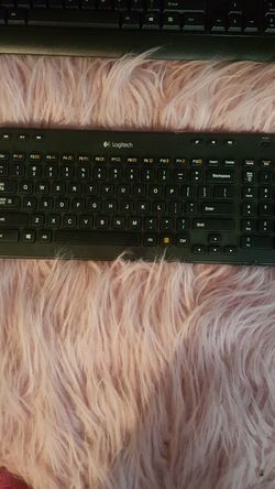 LOGITECH K360 WIRELESS GAMING KEYBORD F 1-12 Multifunctional AND BORND M510S BOTH ARE WATER RESISTANT AND WIRELESS