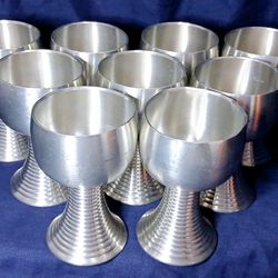 Vintage Royal Selangor Pewter Goblets
