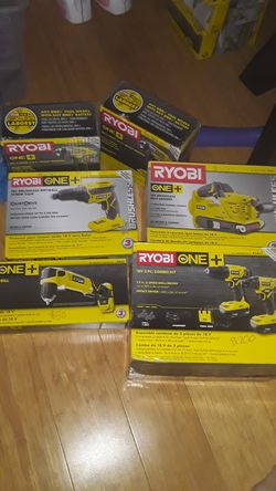 Ryobi 18 volt power tools