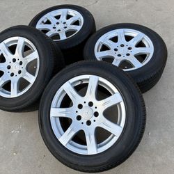 Rims 16 Inches OEM Mercedes Benz Rines Silver Wheels 5x112 