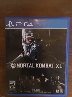 Sony PlayStation ps4 mortal kombat xl