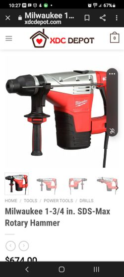 Milwaukee 1-3/4 in. SDS-Max Rotary Hammer

