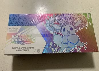 Prismatic Evee Collection And mega Charizard Collection