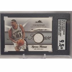 Basketball card Tim Duncan
