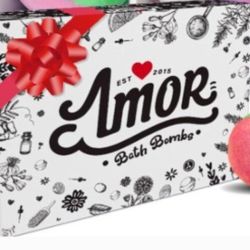 Amor Bath Bombs Gift Set - NEW - Set of 12