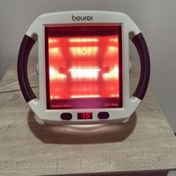 Beurer IL50 Infrared Heat Lamp Red Light Therapy - Excellent Condition