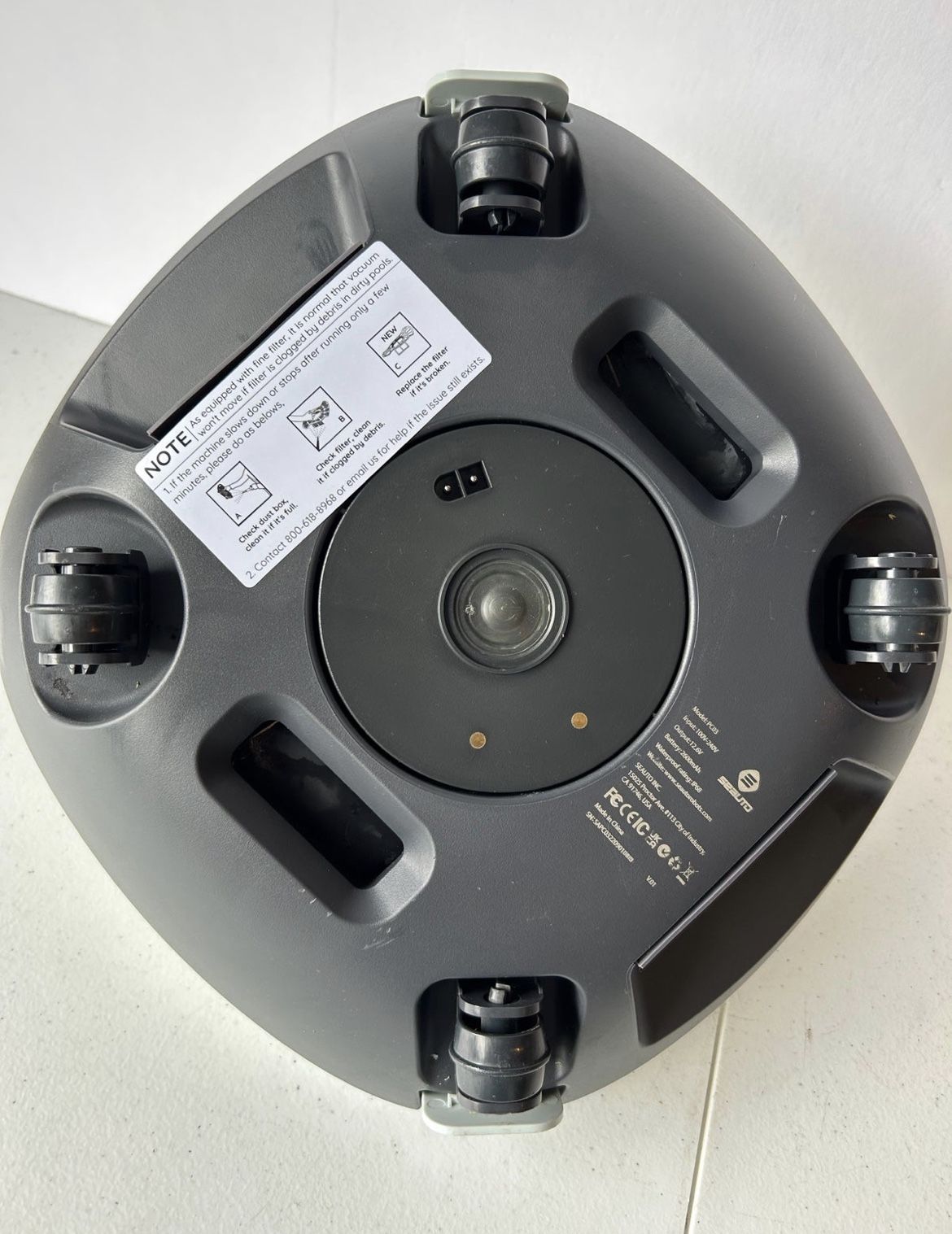 HYDRUS Robotic Cordless Pool Vacuum Cleaner/Brushless Motor up to 50Ft 4027 for Sale in