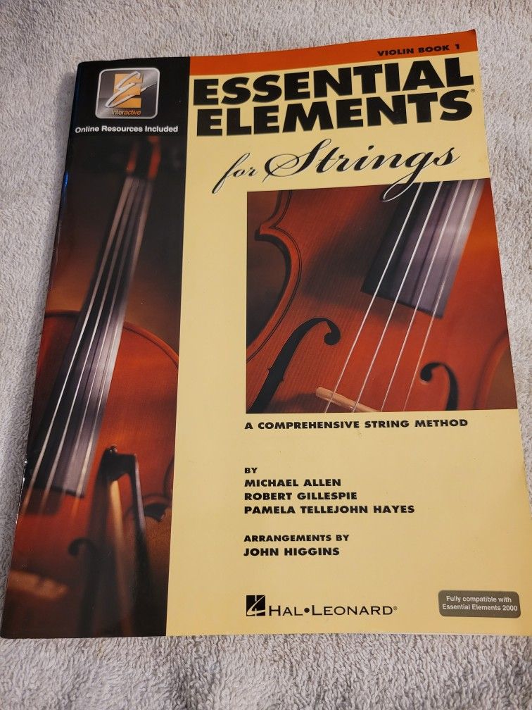Essential elements for strings violin book 1