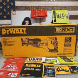 NEW DEWALT 20V XR RECIPROCATING SAW 
