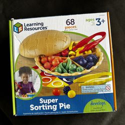 Super Sorting Pie Game For Toddlers