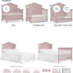 Kids Bed/ Convertible Crib