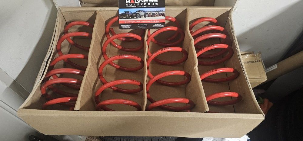 2020 Jeep Renegade Madness Lowering Springs