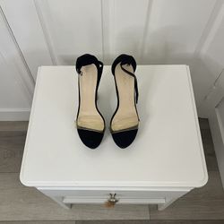 Ankle Strap Diamante Heels