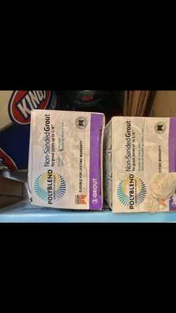 New Tile Grouts, 3 Non-sanded Grout. $5/box. In San Clemente