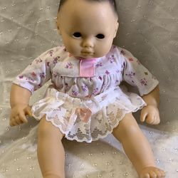 American Girl Bitty Baby Doll Dark Hair Brown Eyes 2012