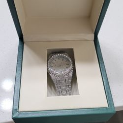 Iced Out Hip Hop Watch