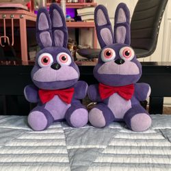 FNAF Bonnie Plushies
