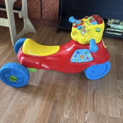 Vtech 2 in 1 learn and zoom motorbike