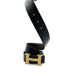 Hermès H Buckle Leather Belt