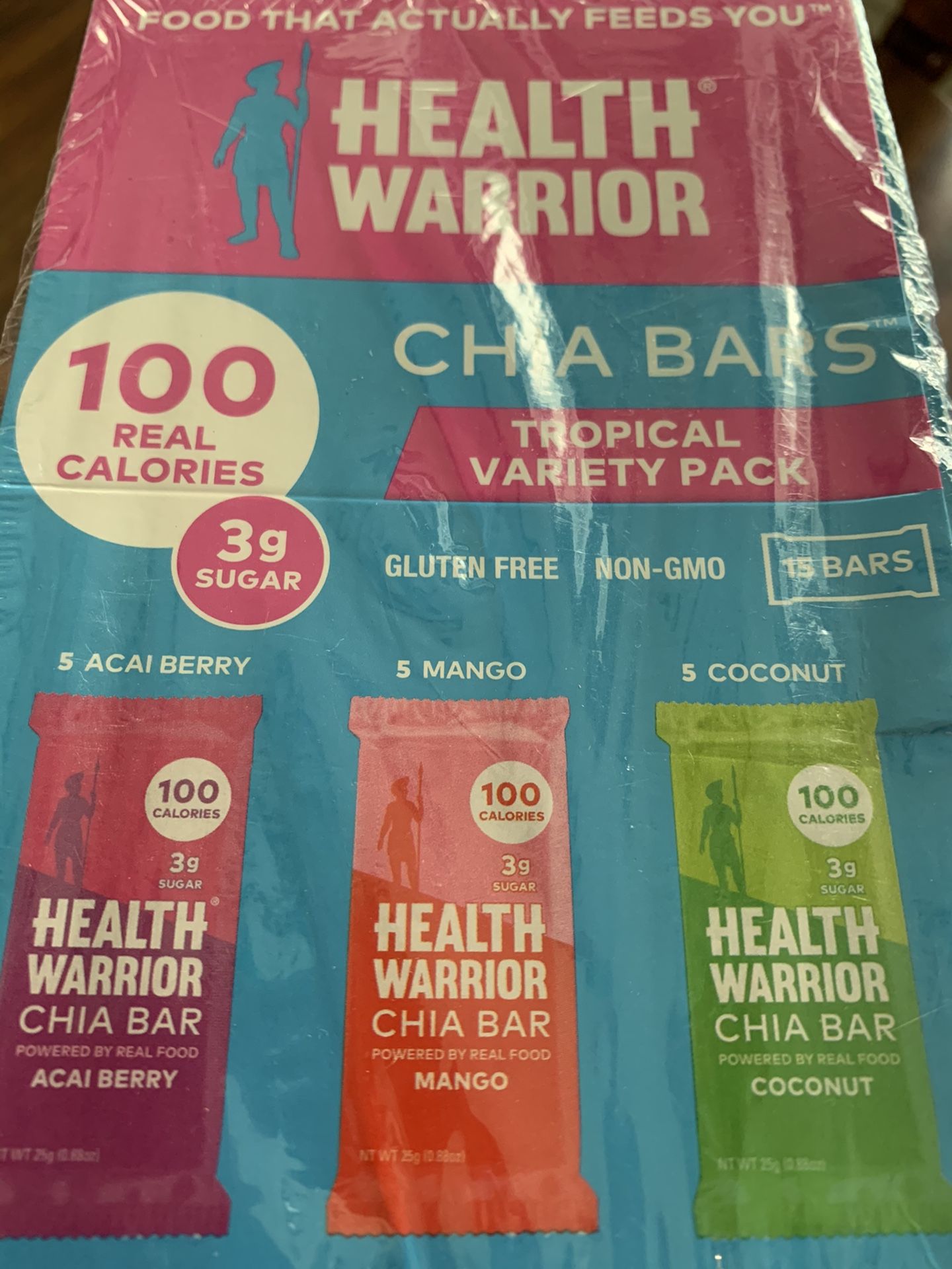 Health warriors Chia bars