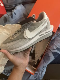 Nike Sacai Fragment Waffle Grey Size 6