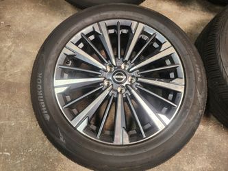 20" NISSAN PATHFINDER WHEELS RIMS TIRES MURANO QX50 QX60 QX55