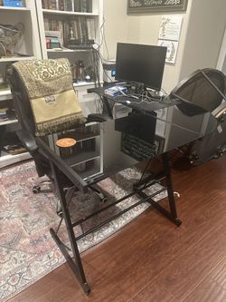 L shaped desk