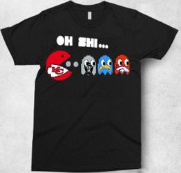 KC Chiefs 'Pac-man T-shirt Men's Large
