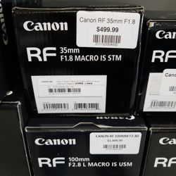 Canon RF 35mm F1.8