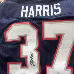 Damien Harris Patrios Auto Jersey
