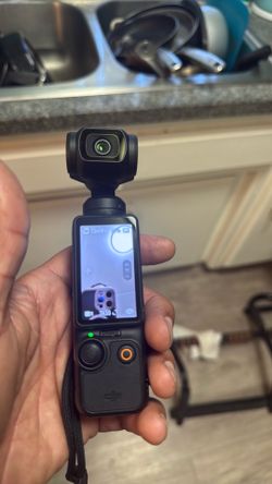 Dji camera w/ case and mic