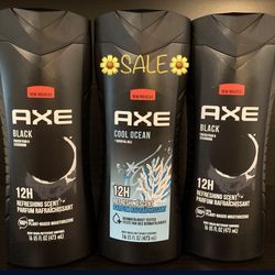 🛍SALE!!!!!!!! AXE BODY WASH (PACK OF 3)