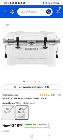 Igloo 70 qt. IMX Series Ice Chest Cooler $140