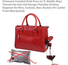 Wine Holder Purse (3L inner pouch not included)