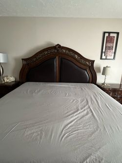 King bedroom with the mattress