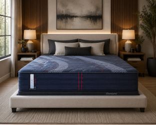 King Size Mattress 15” Sealy Posturepedic Elite Brenham II Medium Direct From Factory, Sealed in Plastic Ready for Same-Day Delivery 🚚