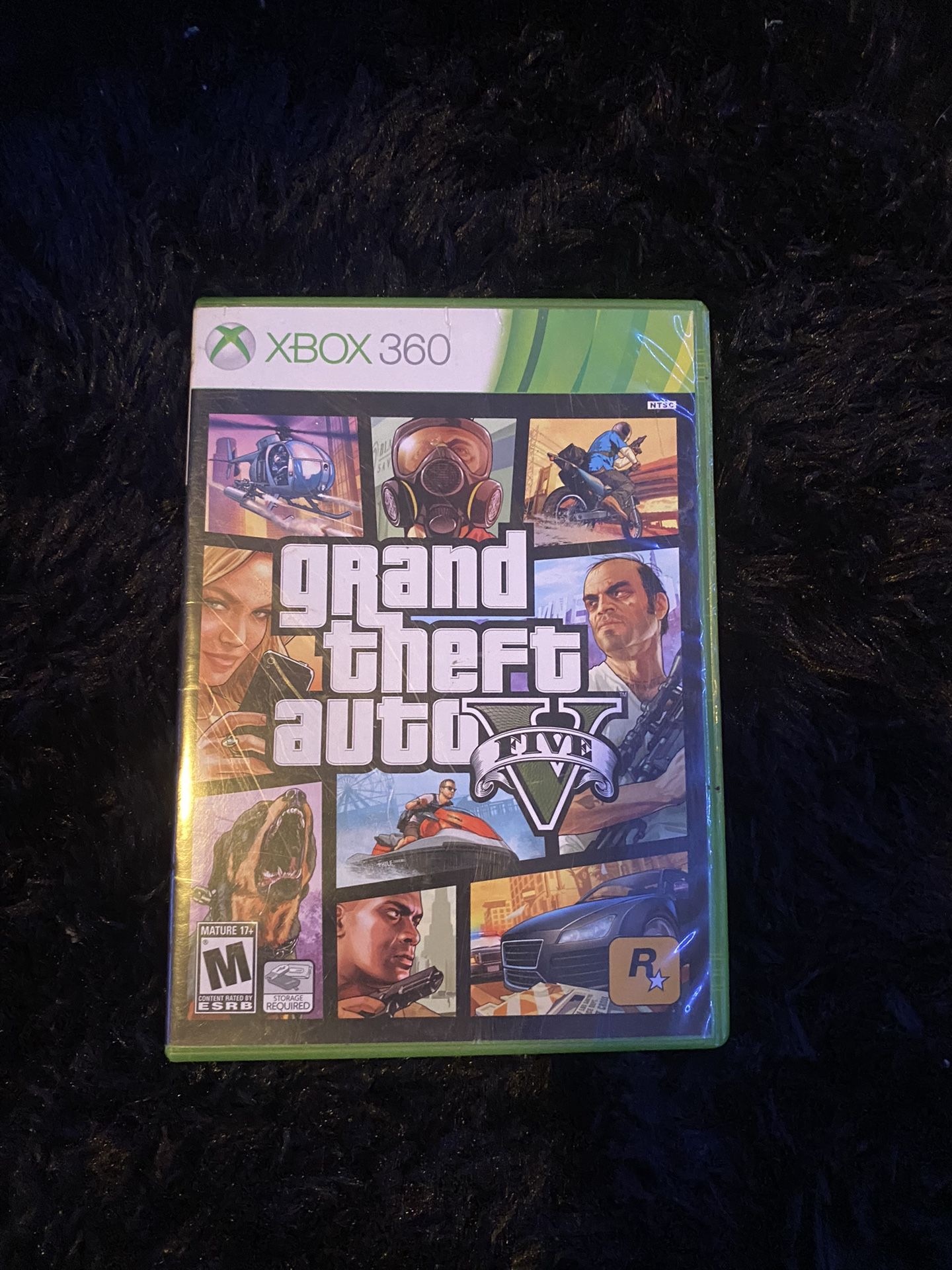 XBOX 360 GTA 5 both discs