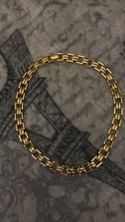 14k Gold link necklace