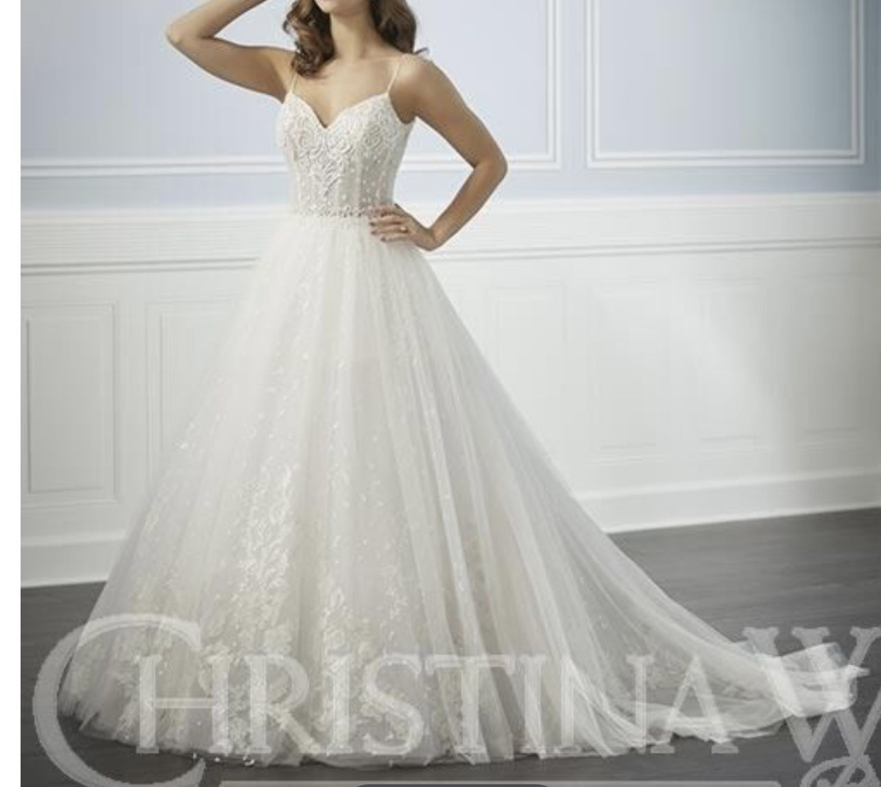 Christina Wu 15707 Open Back Bridal Dress