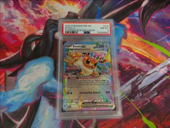PSA 8 Eevee ex - 075/131 (Prismatic Evolutions Stamp)